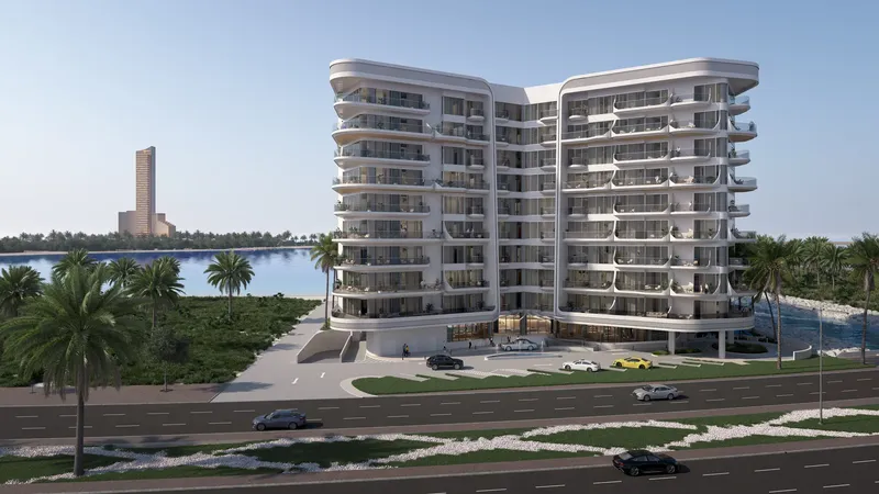 Exterior at Fortune Bay Residences in Al Marjan Island Ras Al Khaimah