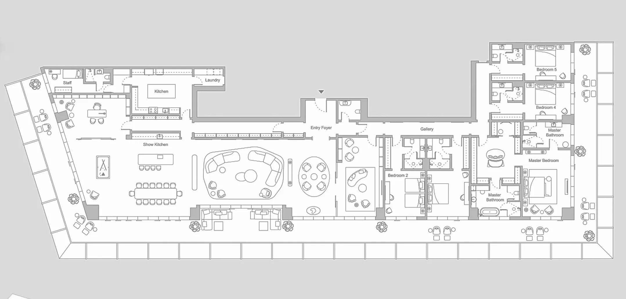 H&H Development Four Seasons Private Residences DIFC floor plan