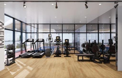 Fully Equipped Gym amenity image at Timber Terrace