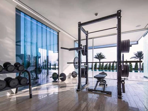 Fully Equipped Gym amenity image at Muraba Residences