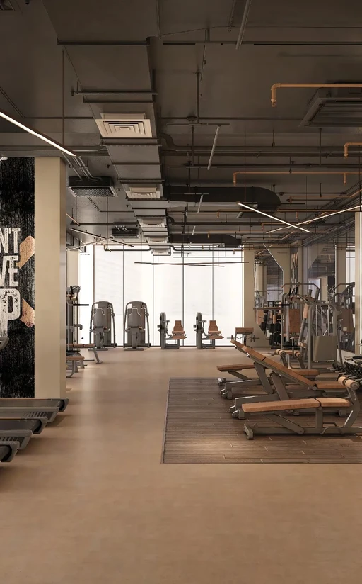 Fully Equipped Gym amenity image at Kingdom Gate