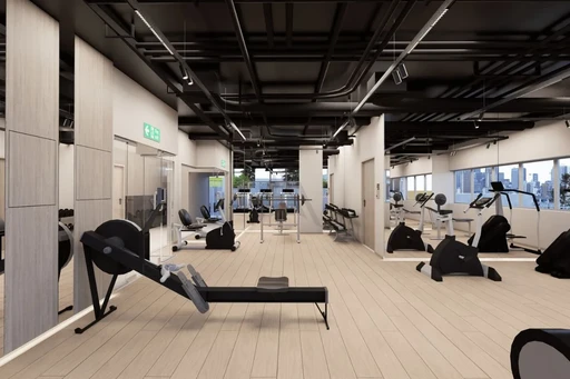 Fully Equipped Gym amenity image at Amaris Tower