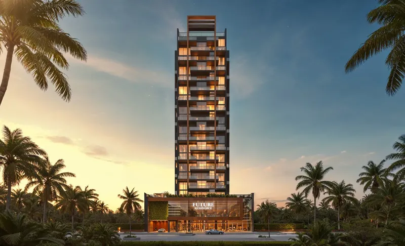 Exterior at Future Residence in Bukadra Dubai