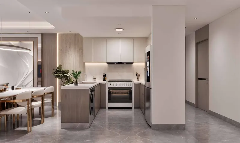 Interior at Future Residence in Bukadra Dubai
