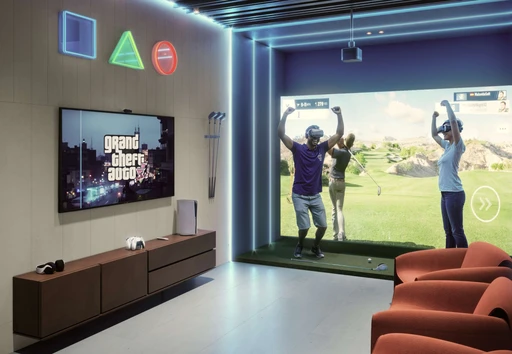 Game Room amenity image at The F1FTH Tower