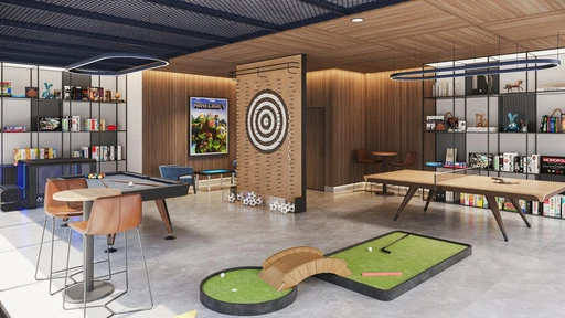 Game Station Room amenity image at Belgravia Gardens