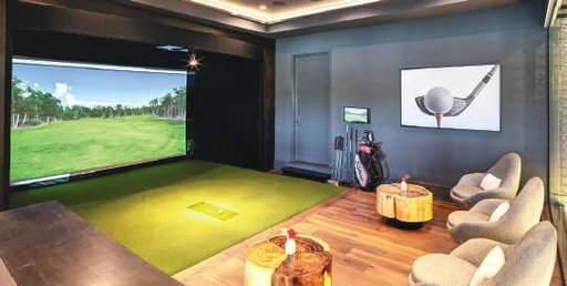 Gaming Room Study/Conference Room amenity image at LIV Marina