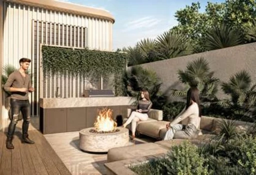 Garden amenity image at The Willows Residences