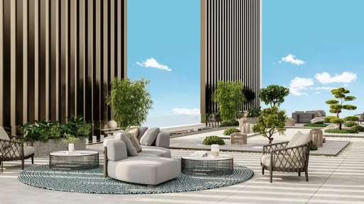 Garden Seating amenity image at Franck Muller Yachting