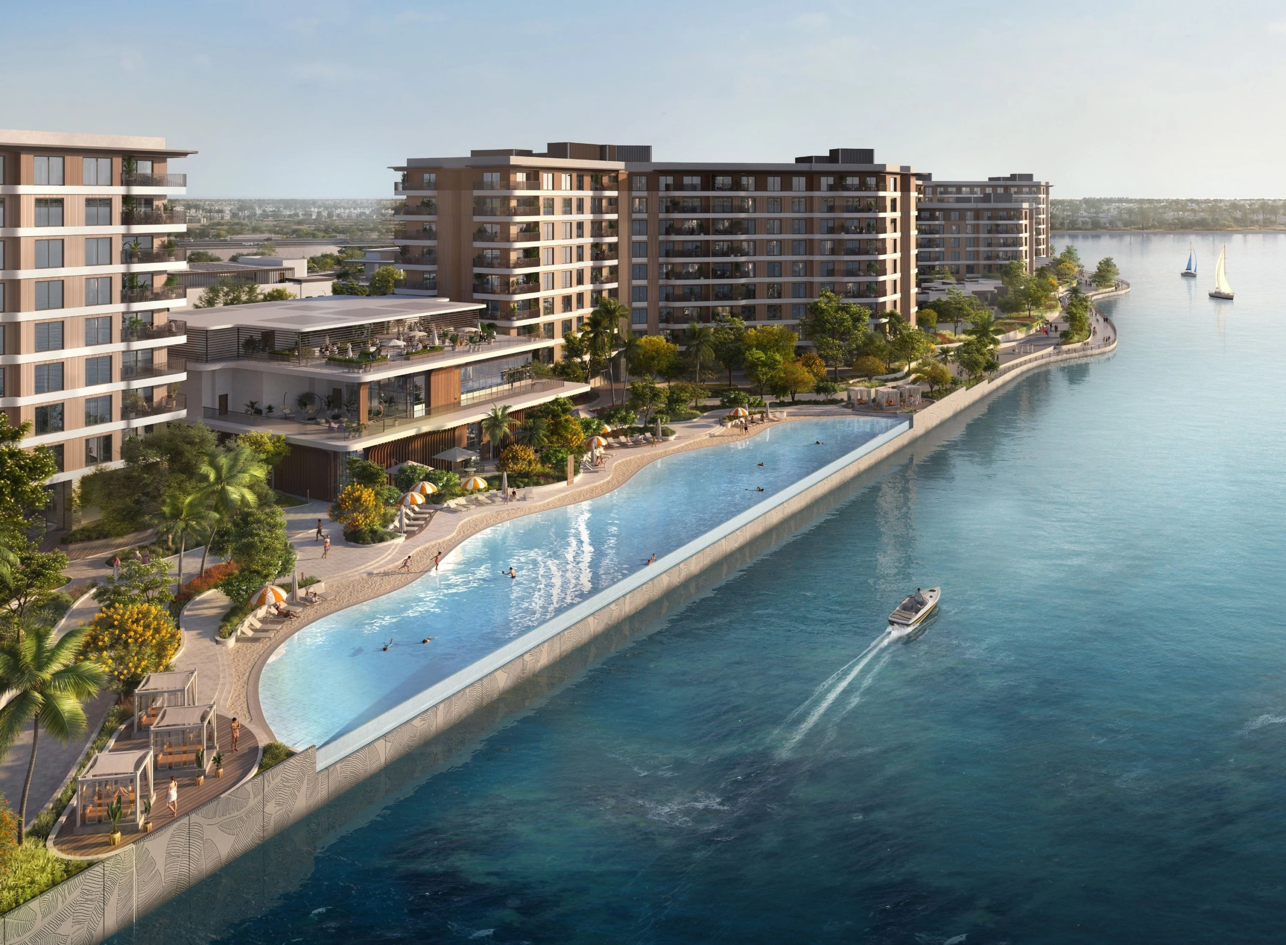 Gardenia Bay apartments on Yas Island, Abu Dhabi