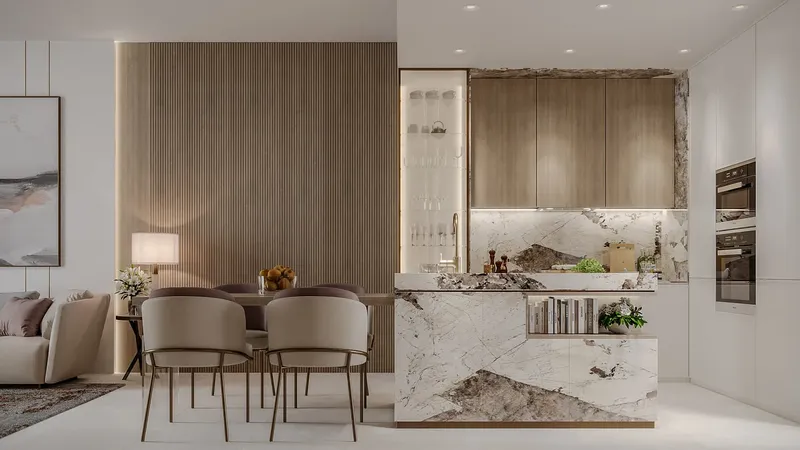 Interior at Gardens 2 in Arjan Dubai