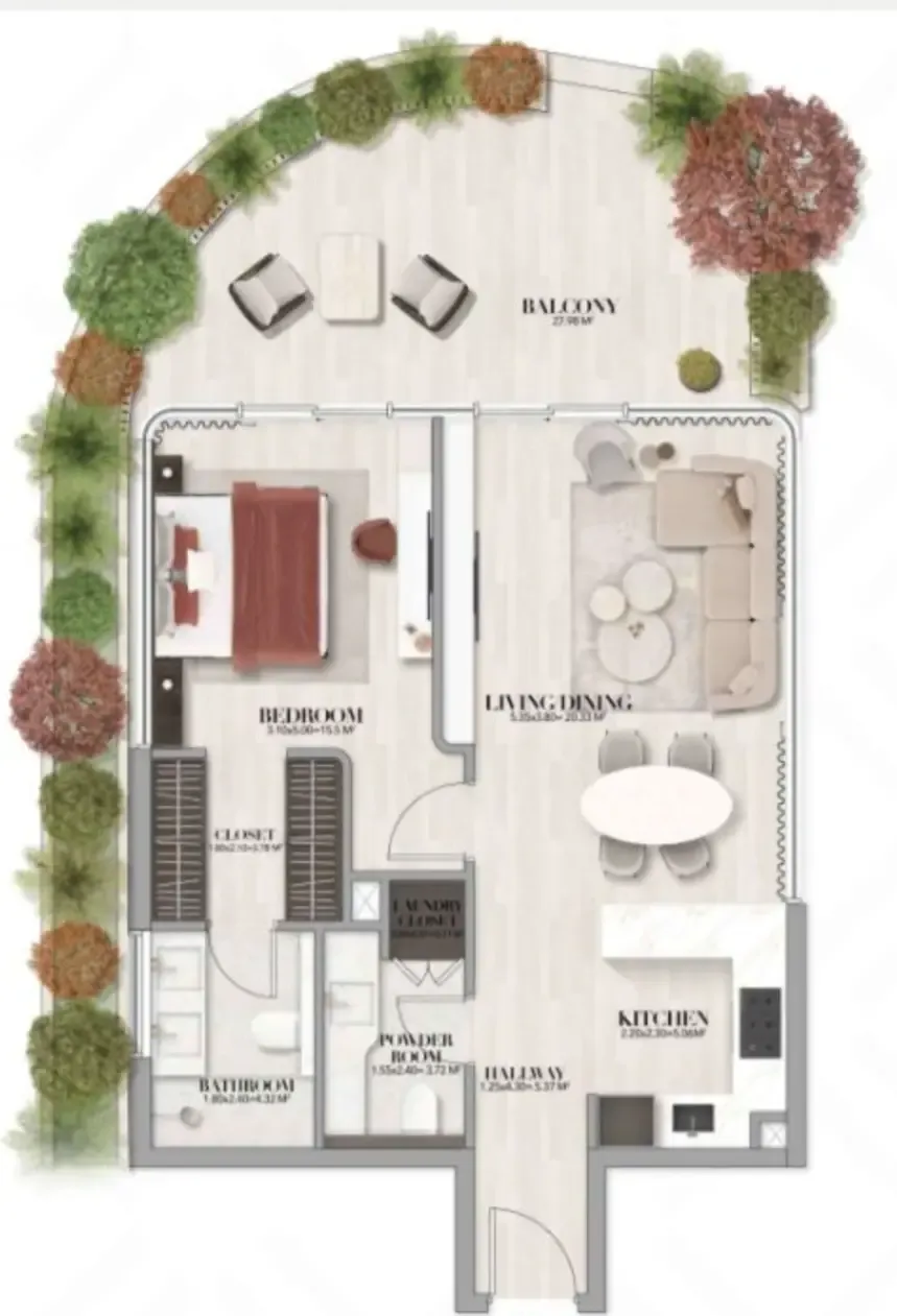 Amwaj Development Gate Eleven by Amwaj Development floor plan
