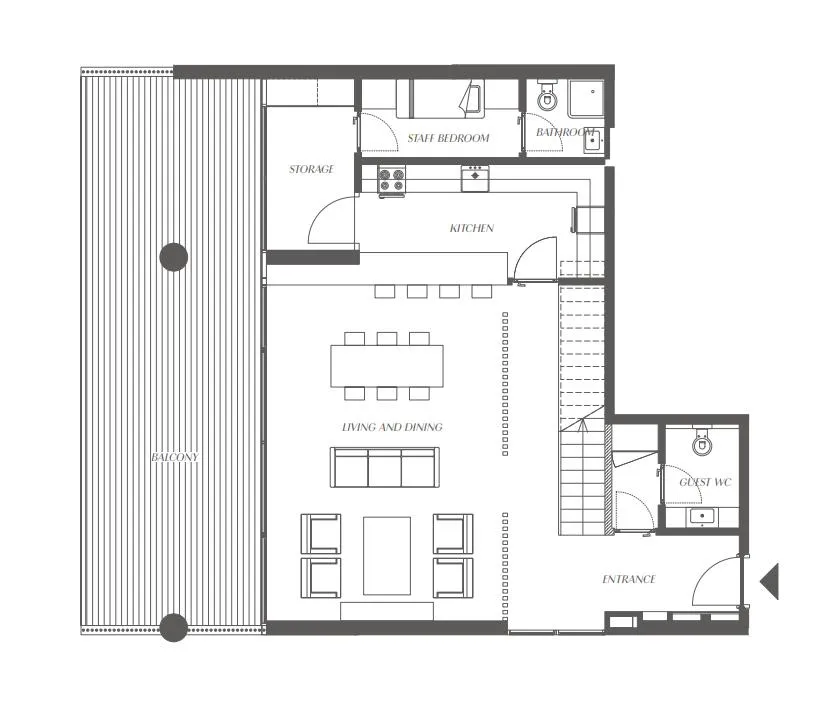 Al Zorah Development Company Gateway Porto Al Zorah floor plan