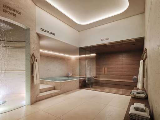 Gender Separated Contrast Therapy amenity image at Esme Beach Residences
