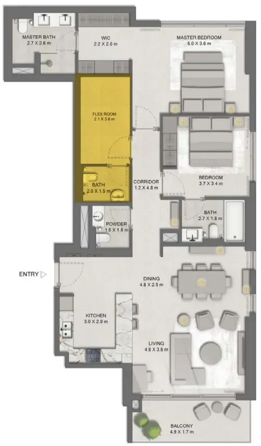 Majid Al Futtaim Ghaf Woods Distrikt floor plan