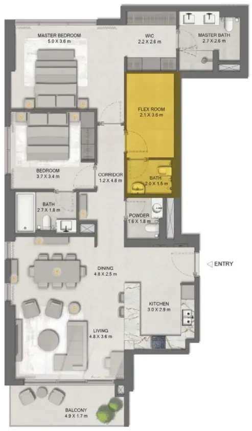 Majid Al Futtaim Ghaf Woods Distrikt floor plan