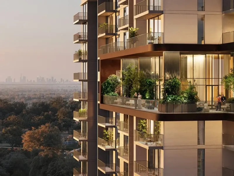 Exterior at Ghaf Woods Distrikt in City Of Arabia Dubai