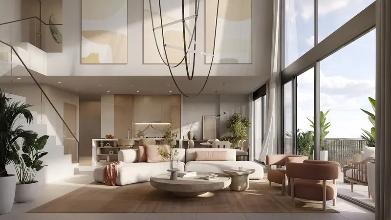 Interior at Ghaf Woods Distrikt in City Of Arabia Dubai