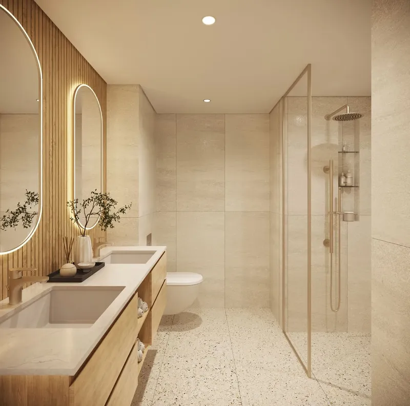 Interior at Ghaf Woods Distrikt in City Of Arabia Dubai