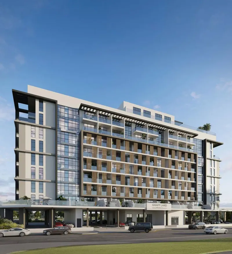 Exterior at Ghaff Land Residence in Dubai Studio City