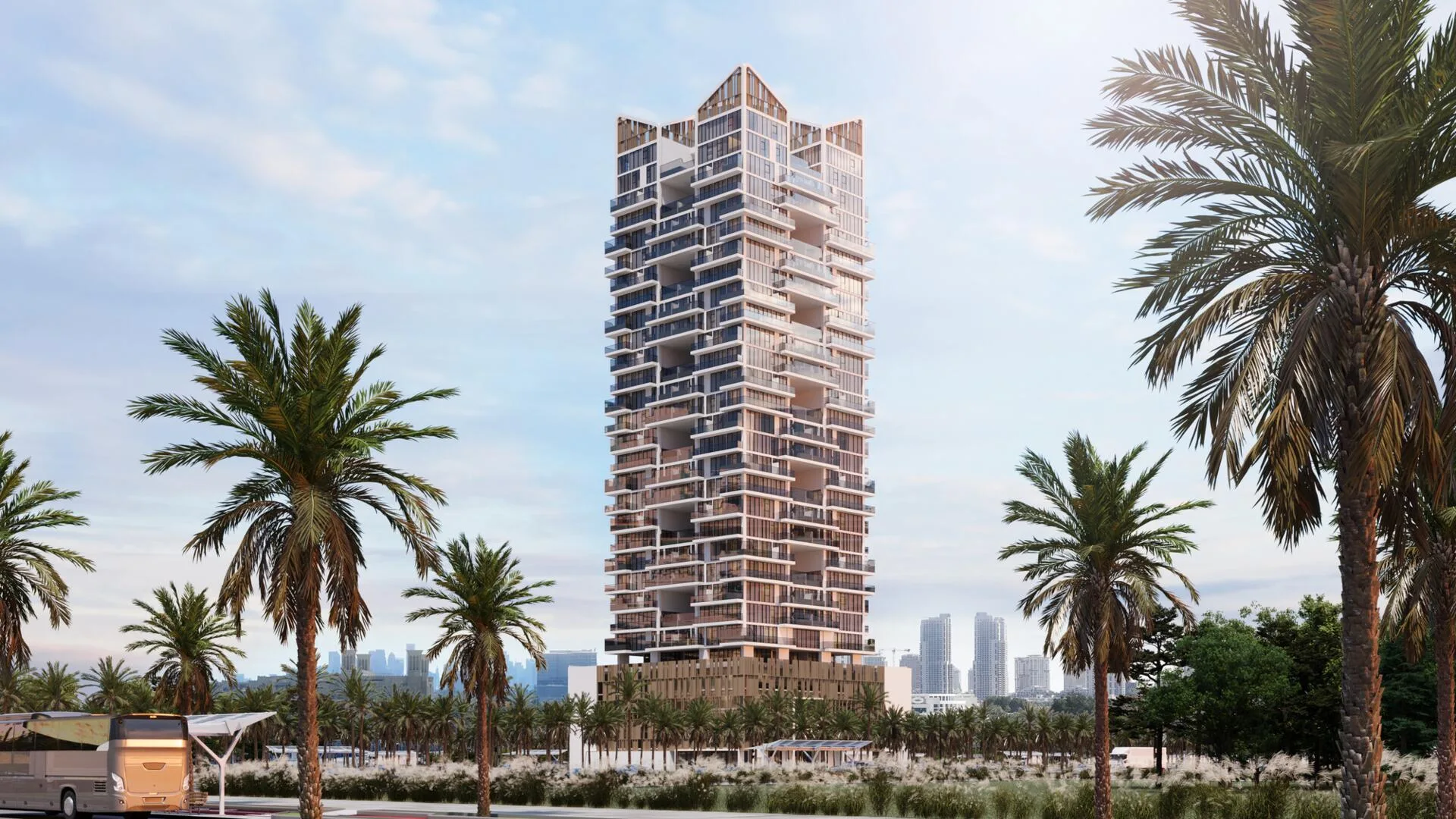 Exterior at Gharbi 2 Residences in JVC (Jumeirah Village Circle) Dubai