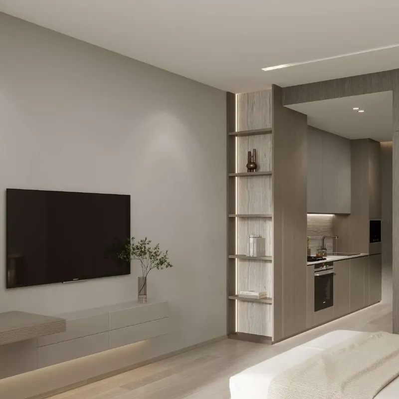 Interior at Gharbi 2 Residences in JVC (Jumeirah Village Circle) Dubai