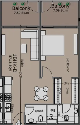 Golden Woods Golden Woods Albab Views floor plan