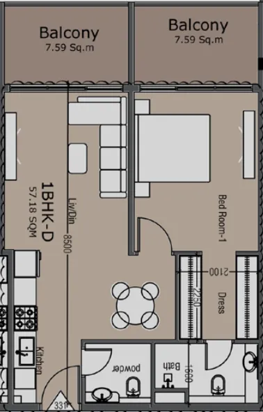 Golden Woods Golden Woods Albab Views floor plan