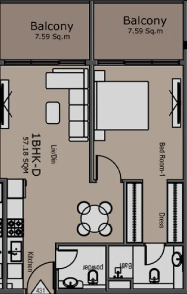 Golden Woods Golden Woods Albab Views floor plan