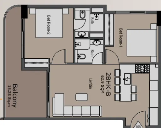 Golden Woods Golden Woods Albab Views floor plan