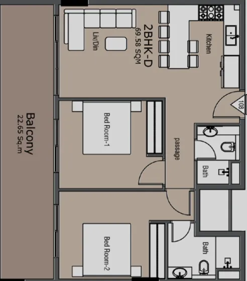 Golden Woods Golden Woods Albab Views floor plan