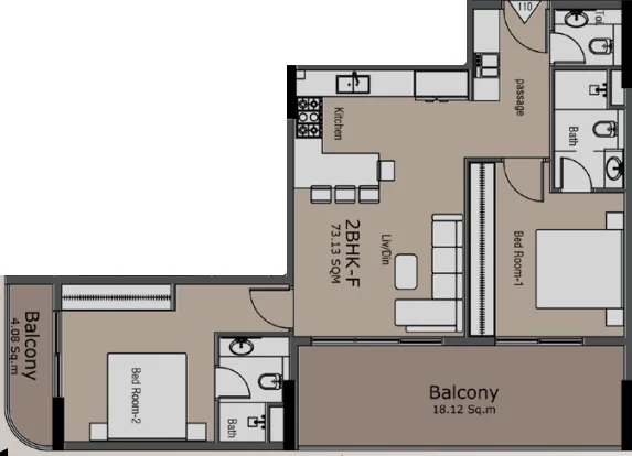 Golden Woods Golden Woods Albab Views floor plan