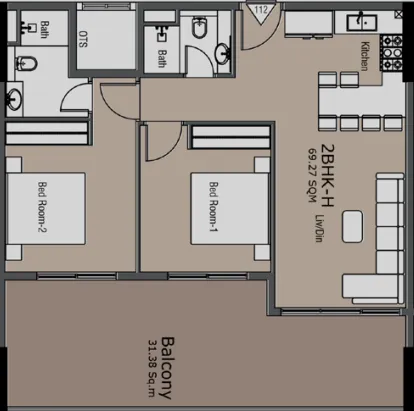Golden Woods Golden Woods Albab Views floor plan