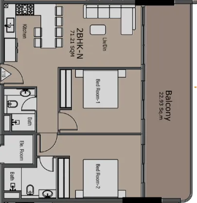 Golden Woods Golden Woods Albab Views floor plan