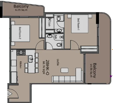 Golden Woods Golden Woods Albab Views floor plan