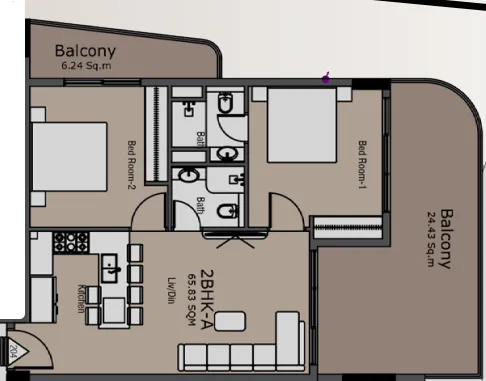 Golden Woods Golden Woods Albab Views floor plan