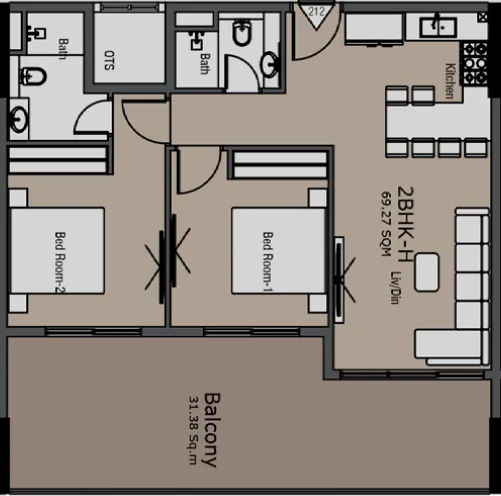 Golden Woods Golden Woods Albab Views floor plan