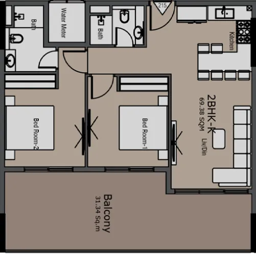 Golden Woods Golden Woods Albab Views floor plan
