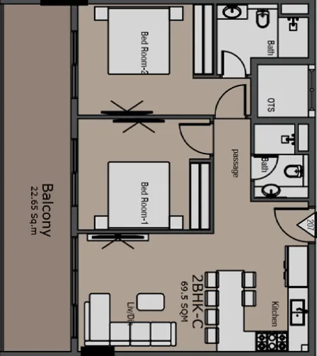 Golden Woods Golden Woods Albab Views floor plan