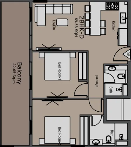 Golden Woods Golden Woods Albab Views floor plan