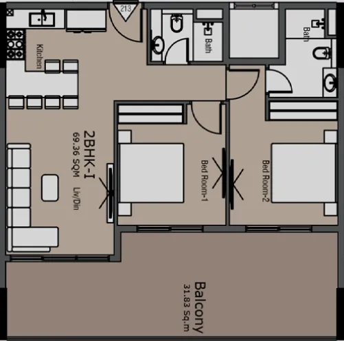 Golden Woods Golden Woods Albab Views floor plan
