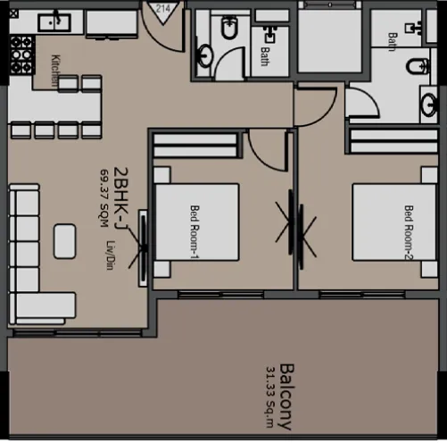 Golden Woods Golden Woods Albab Views floor plan