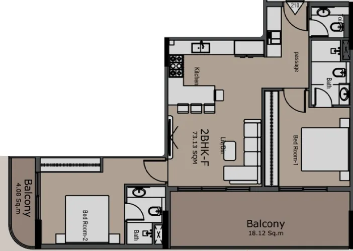Golden Woods Golden Woods Albab Views floor plan