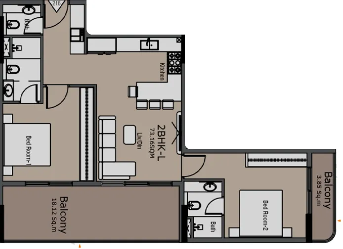 Golden Woods Golden Woods Albab Views floor plan