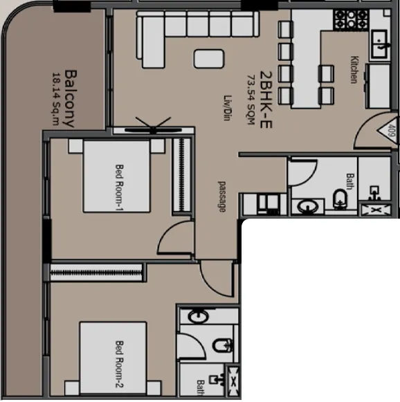 Golden Woods Golden Woods Albab Views floor plan