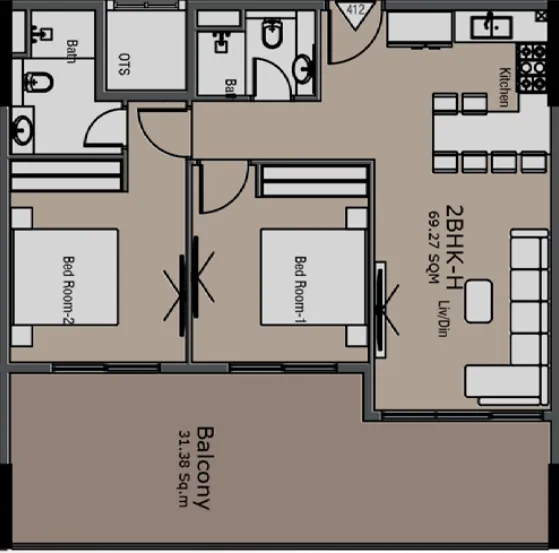 Golden Woods Golden Woods Albab Views floor plan