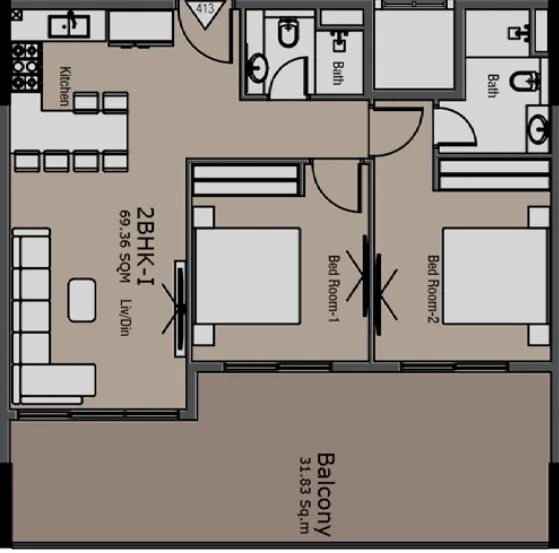 Golden Woods Golden Woods Albab Views floor plan