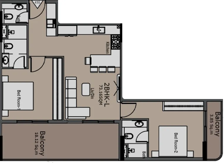 Golden Woods Golden Woods Albab Views floor plan