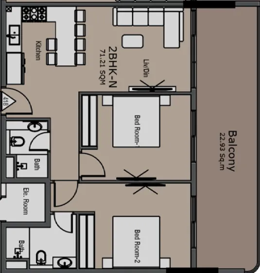 Golden Woods Golden Woods Albab Views floor plan
