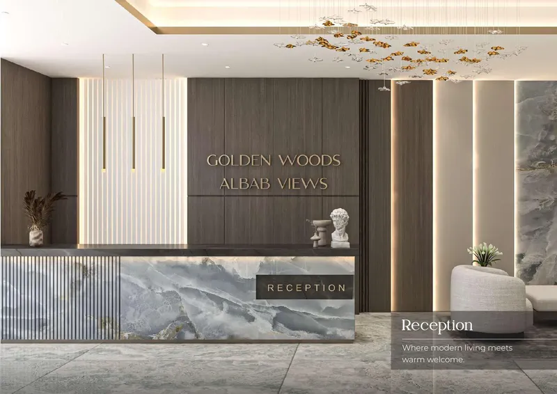 Lobby at Golden Woods Albab Views in Dubai